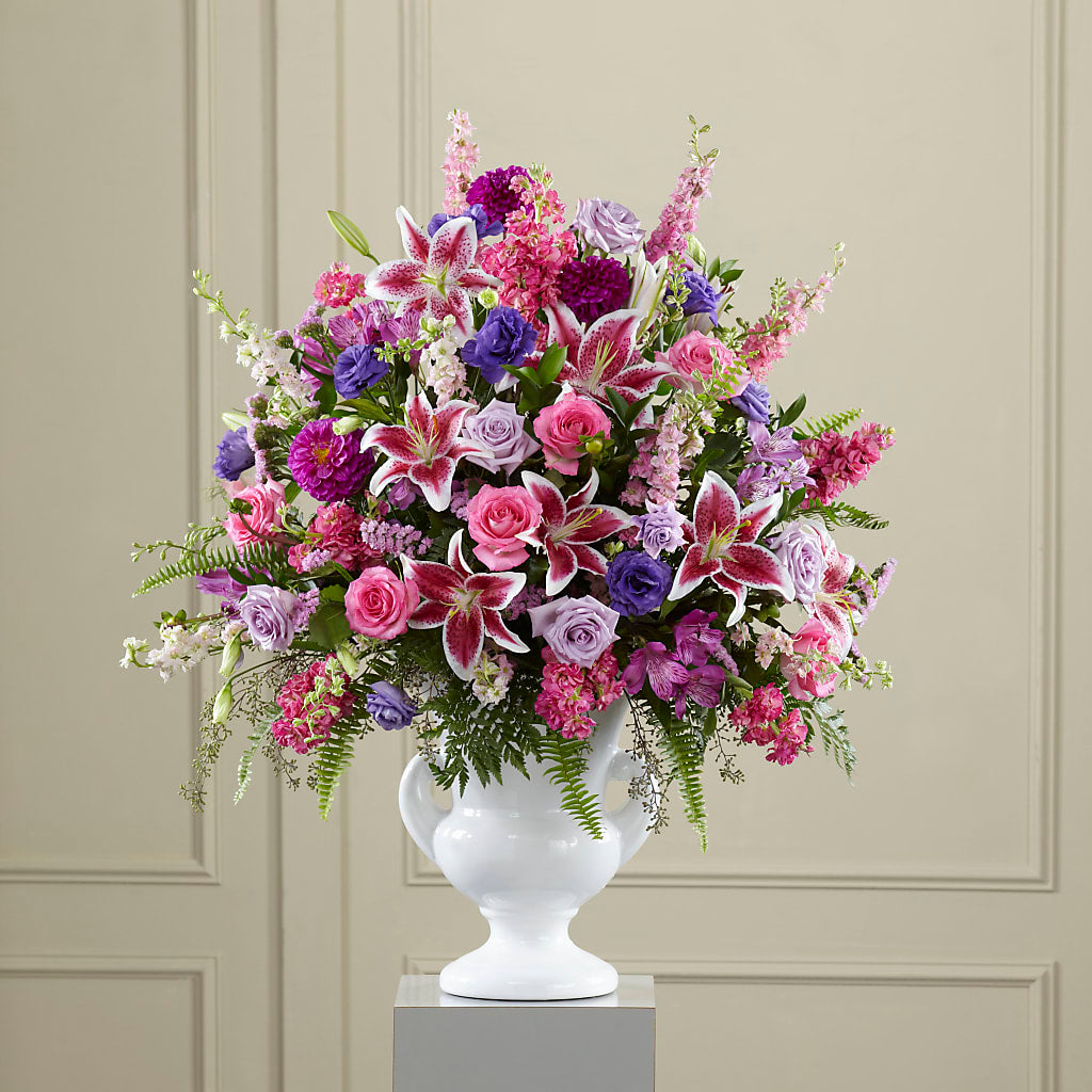 Peaceful Tribute Arrangement – Broadway Gifts And Flowers, Farmington NM