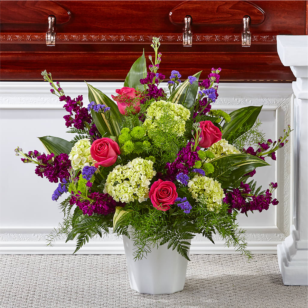 Beautiful Horizons Floor Basket – Broadway Gifts And Flowers, Farmington NM
