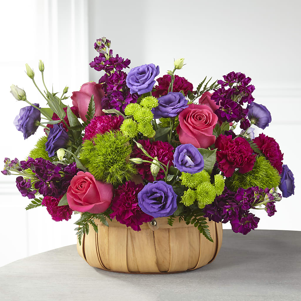 Serene Sanctuary Basket – Broadway Gifts And Flowers, Farmington NM