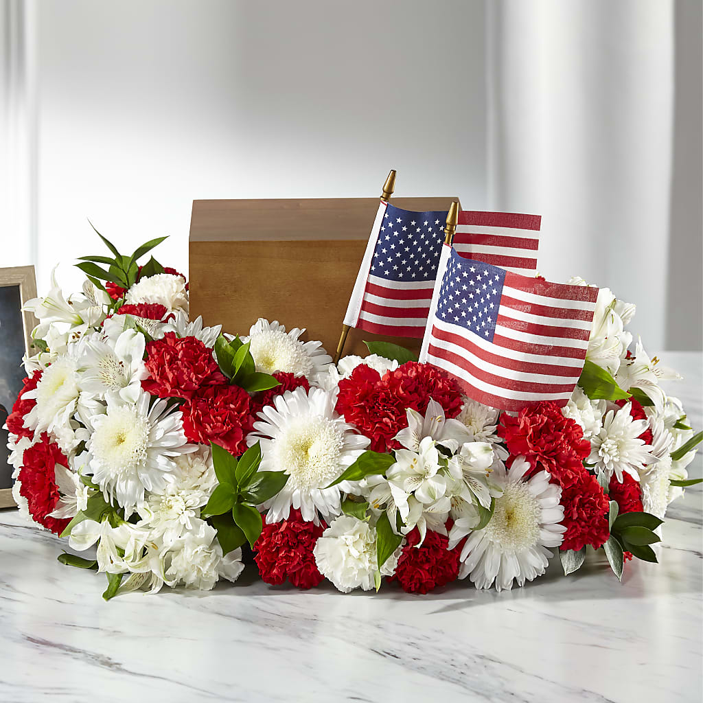 Spirit of Patriotism Cremation Adornment – Broadway Gifts And Flowers, Farmington NM