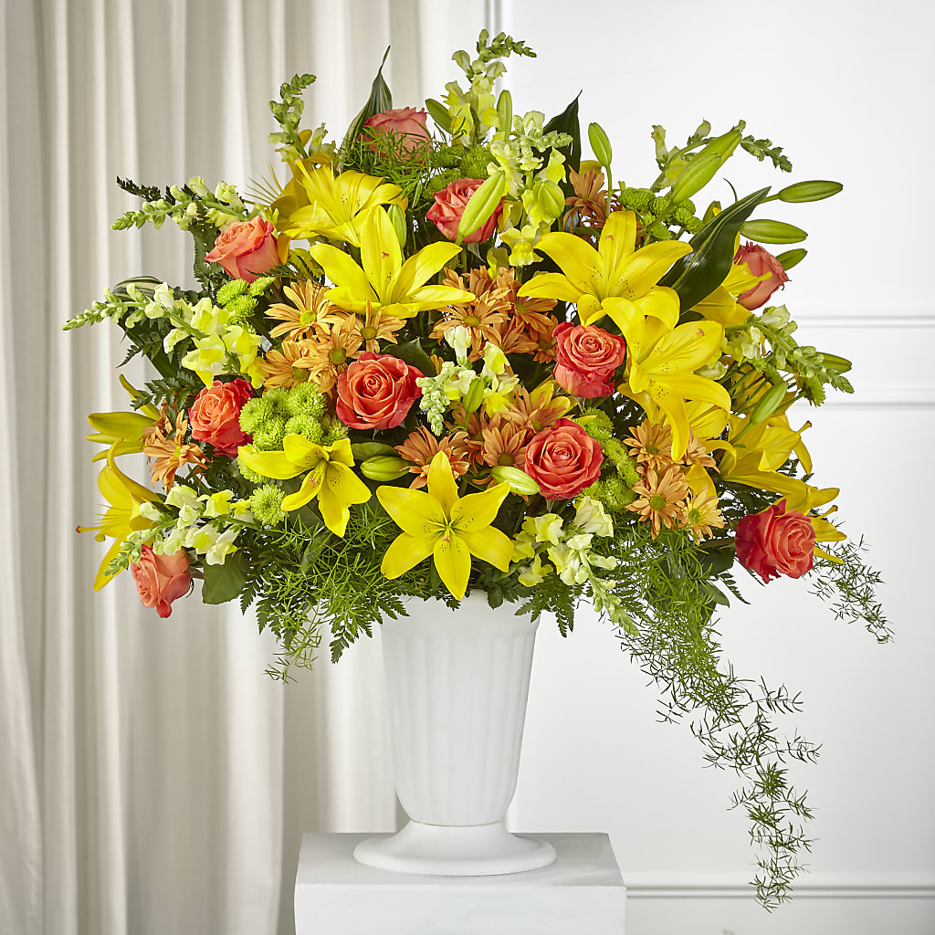 Fall Sentiments Arrangement – Broadway Gifts And Flowers, Farmington NM