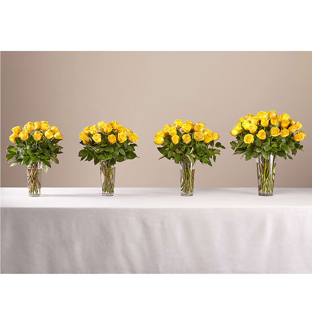 Long Stem Yellow Rose Bouquet –  Broadway Gifts And Flowers, Farmington NM