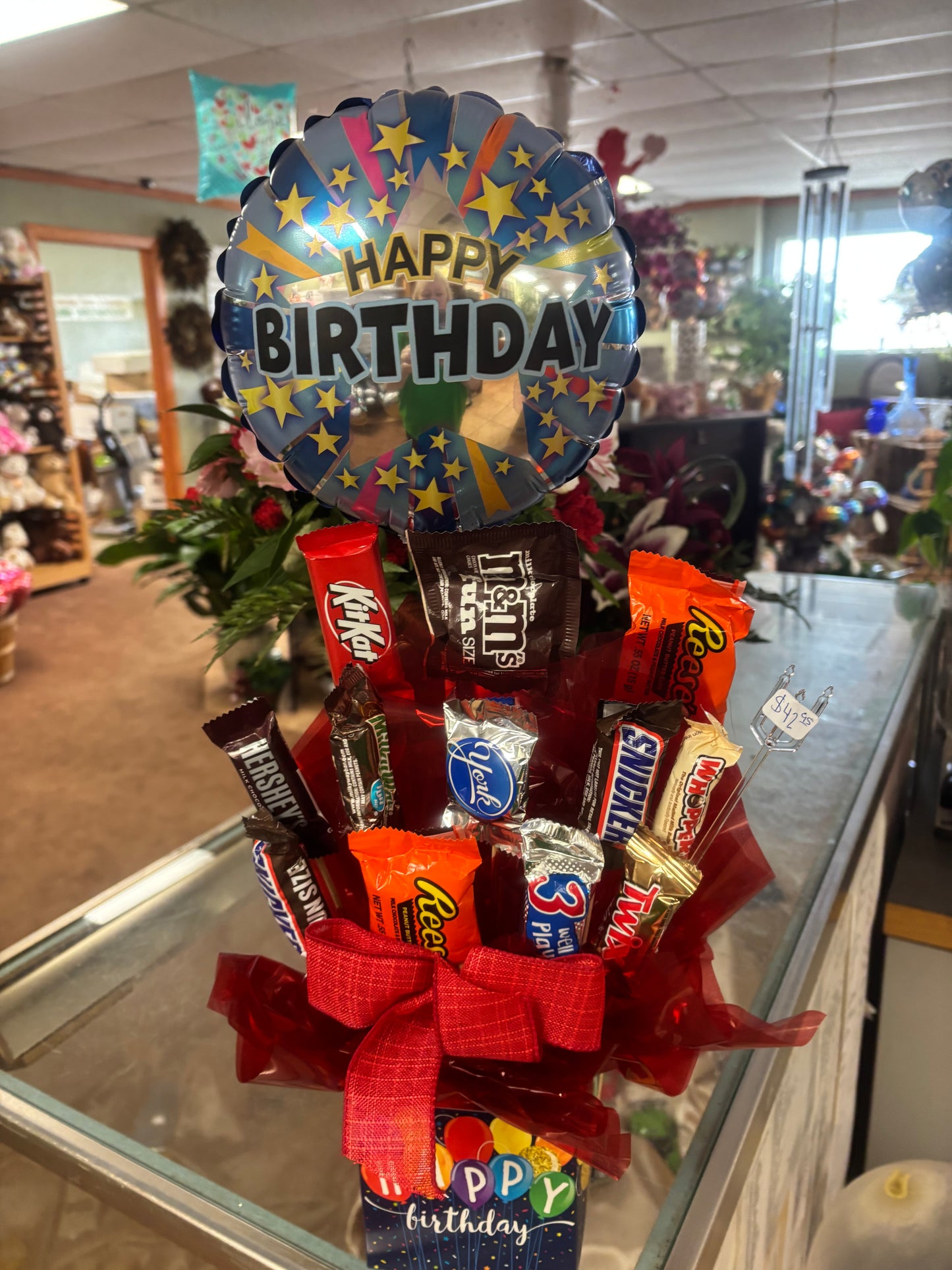 Medium Happy Birthday Candy Bouquet