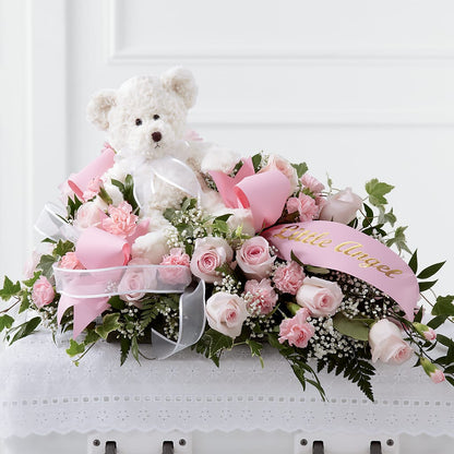 Touch of Sympathy Casket Spray –  Broadway Gifts And Flowers, Farmington NM