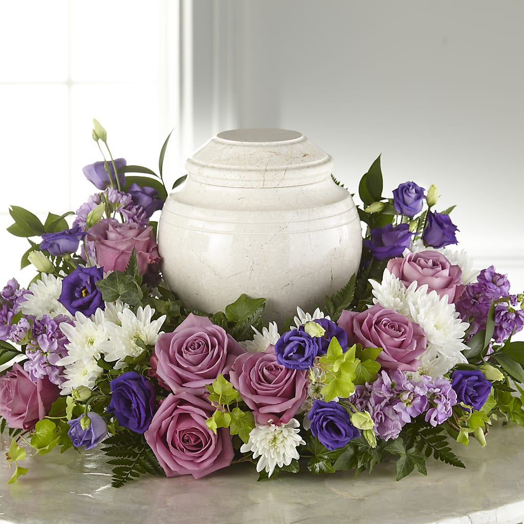 Blooming Sympathy Cremation Adornment –  Broadway Gifts And Flowers, Farmington NM