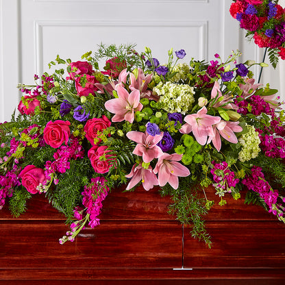 Radiant Tribute Casket Spray –  Broadway Gifts And Flowers, Farmington NM