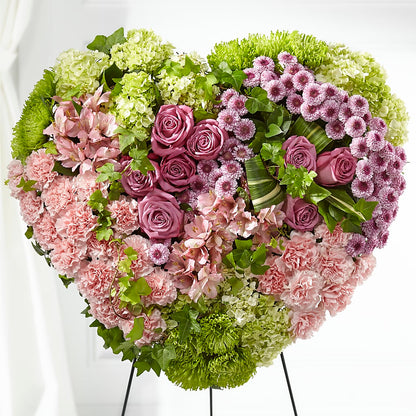 Heartwarming Standing Heart –  Broadway Gifts And Flowers, Farmington NM