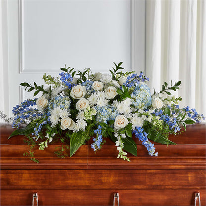 Timeless Essence Casket Spray –  Broadway Gifts And Flowers, Farmington NM